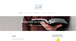 Desktop Screenshot of fightforjoy.net